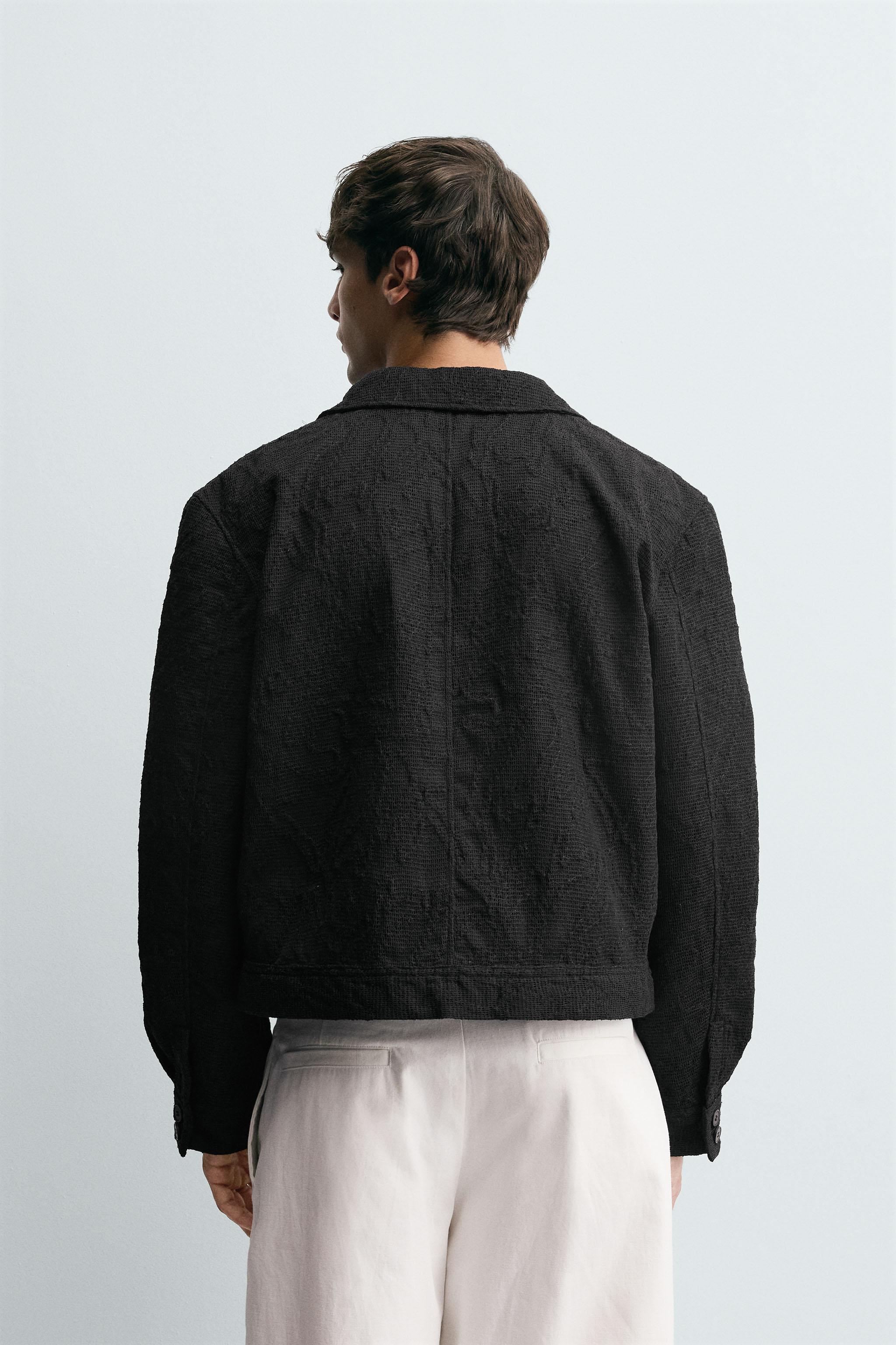 CROCHET TEXTURED JACKET